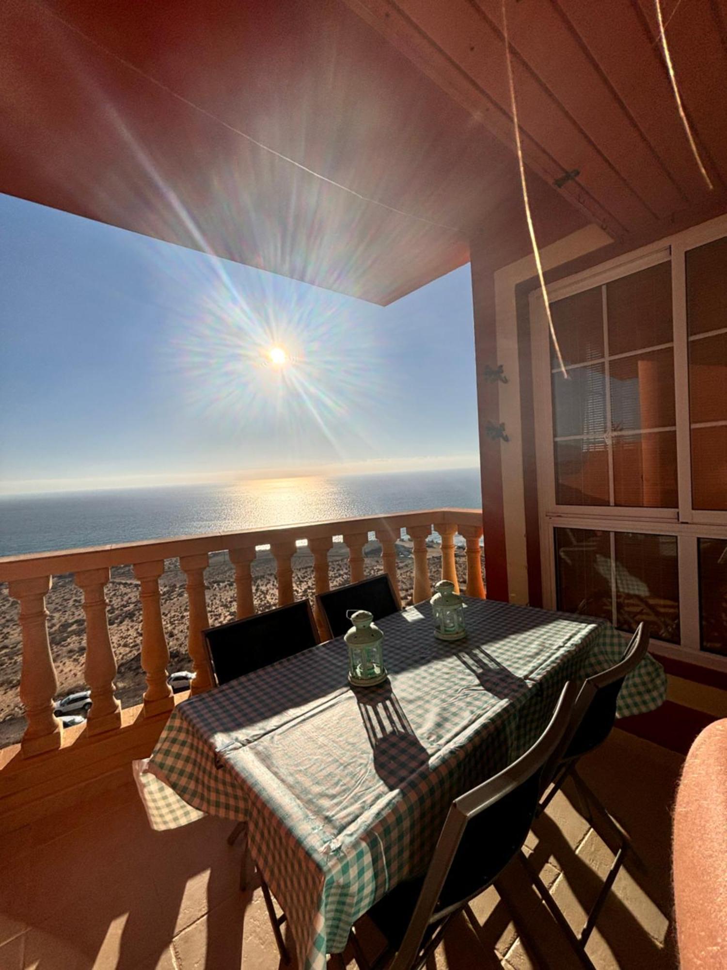 Penthouse Sunrise Blue Ocean View Apartment Costa Calma Ngoại thất bức ảnh