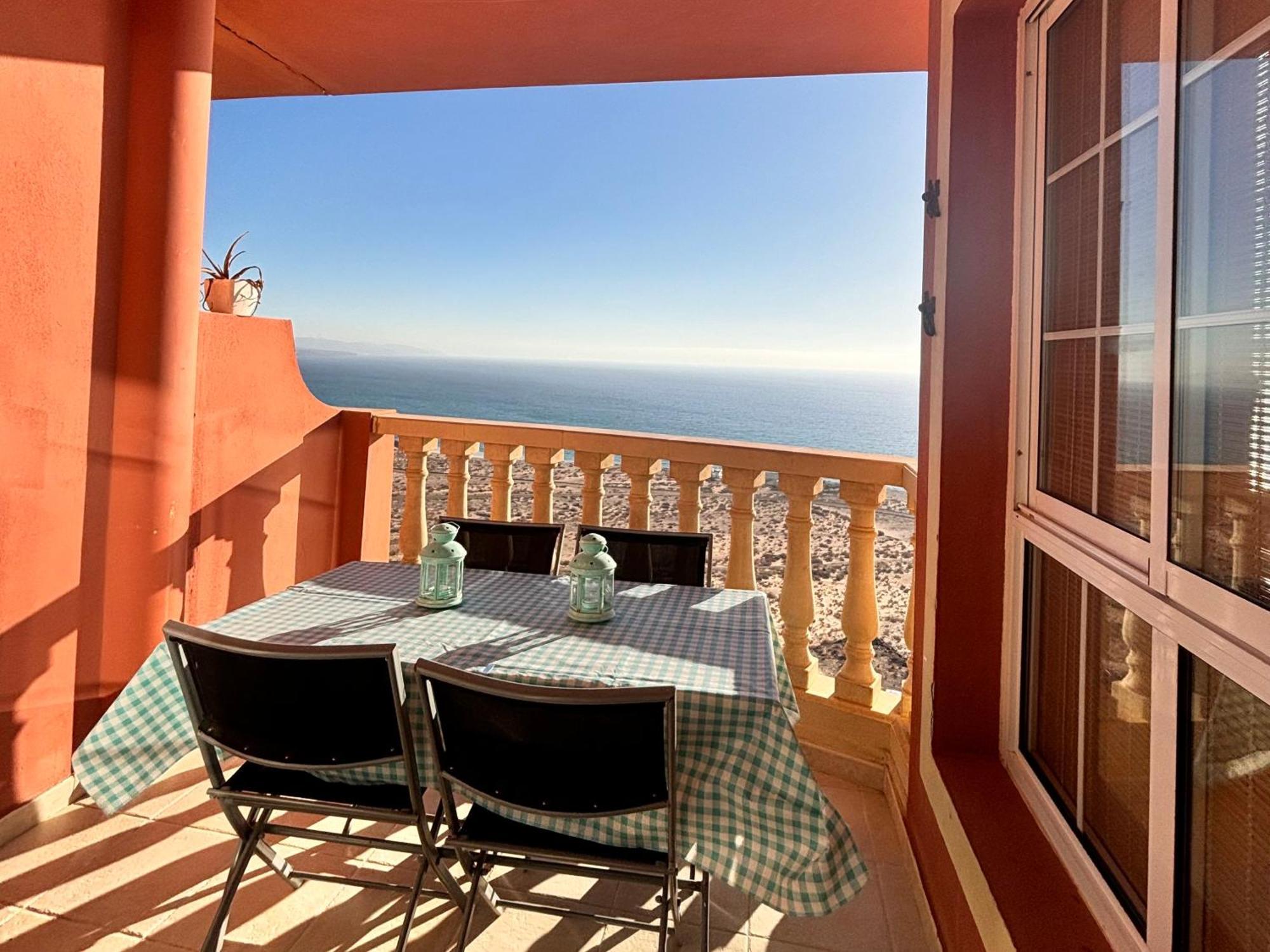 Penthouse Sunrise Blue Ocean View Apartment Costa Calma Ngoại thất bức ảnh